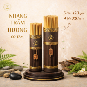 nhang cây trầm hương tự nhiên loại 2 khói nhẹ