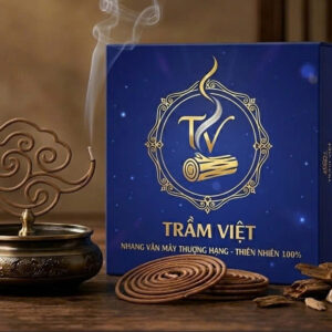 Nhang vân mây thượng hạng 100% thiên nhiên thương hiệu Trầm Việt